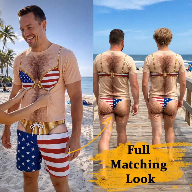 😂The Ultimate Funny Beach Prank Outfit For Men