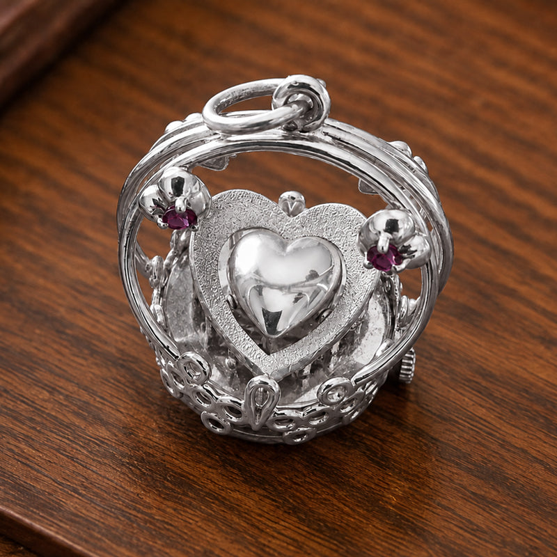  💛Heartbeat Mechanical Heart Pendant Necklace – Vintage Gear Heart Jewelry Gift for Her