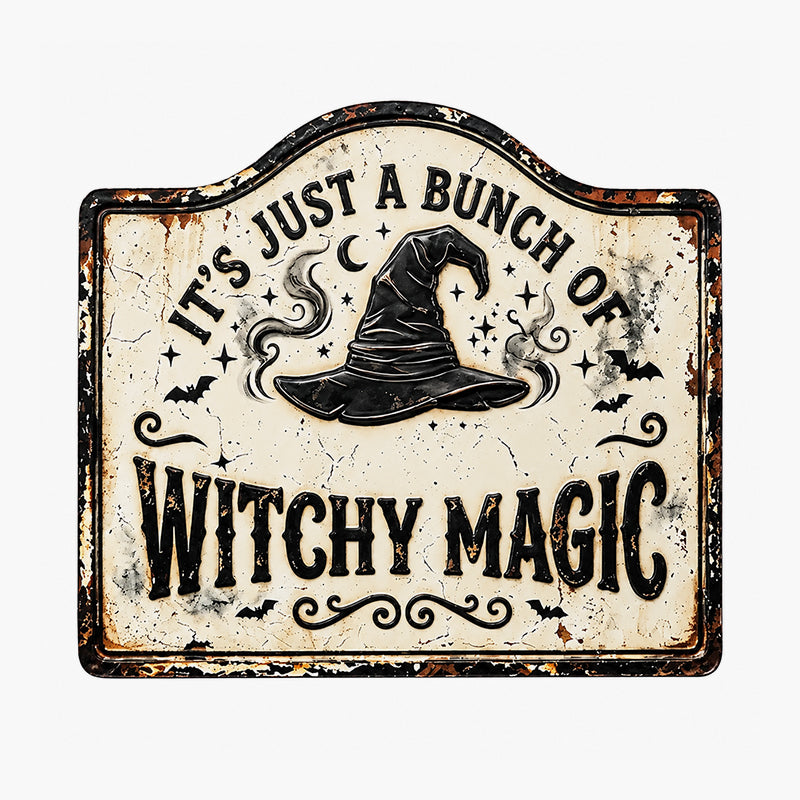 Halloween Witch Decorative Cards