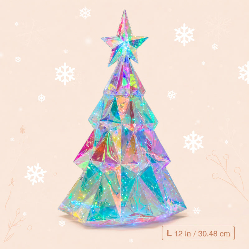 ✨ Iridescent Christmas Tree Light🎄
