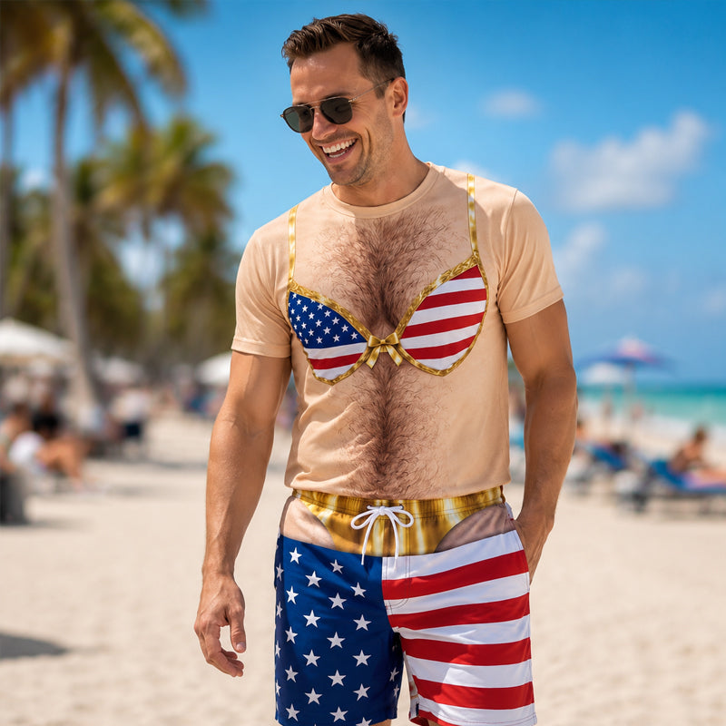 😂The Ultimate Funny Beach Prank Outfit For Men
