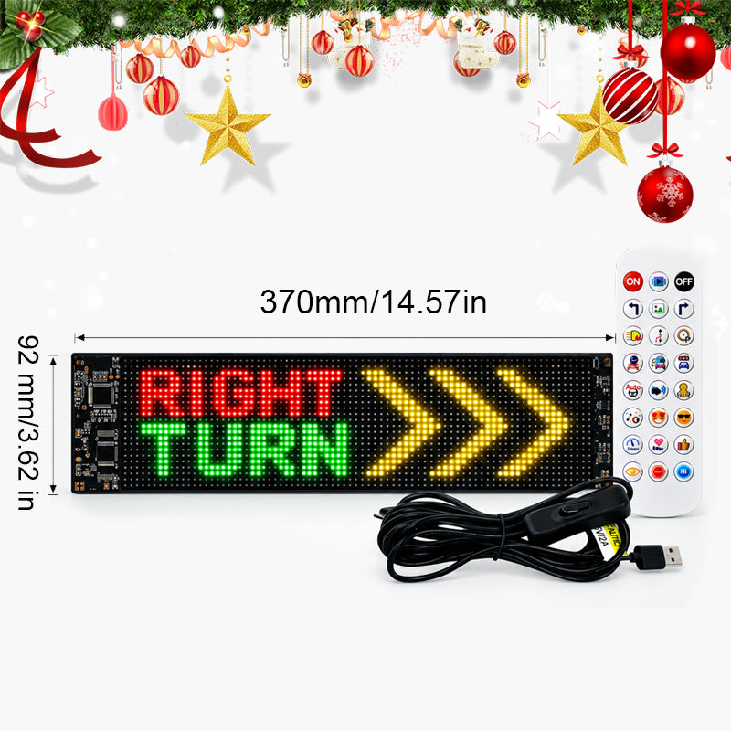 App-Controlled Animated Christmas LED Pixel Display