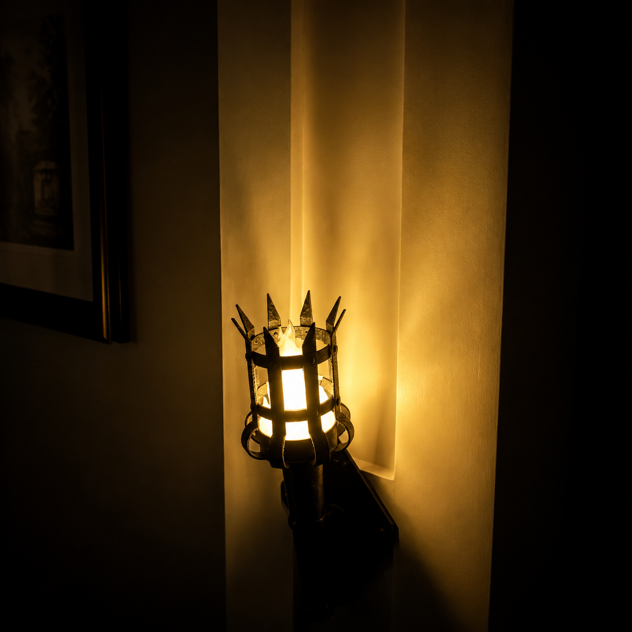 🔥Medieval Flame Torch Wall Light🏰
