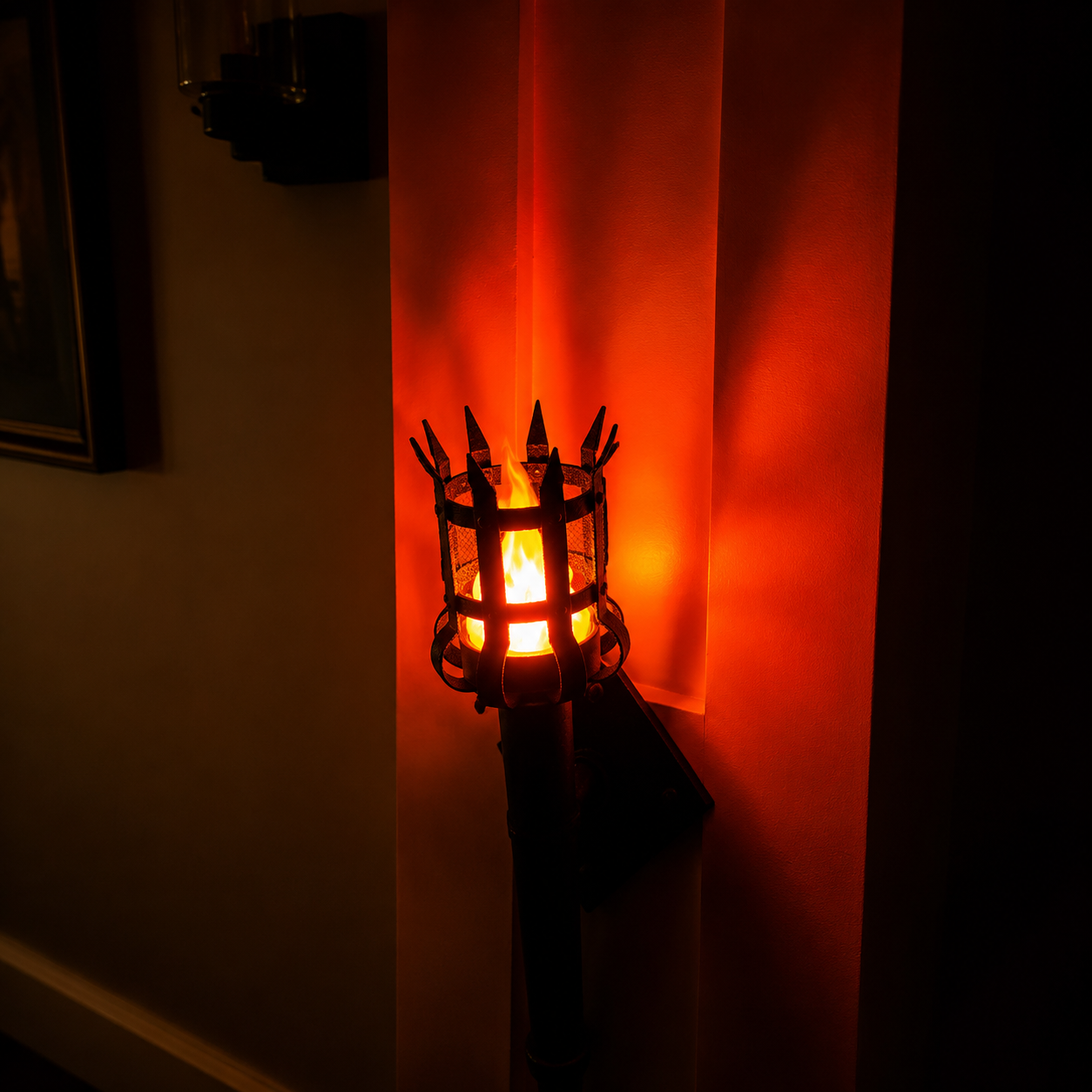🔥Medieval Flame Torch Wall Light🏰
