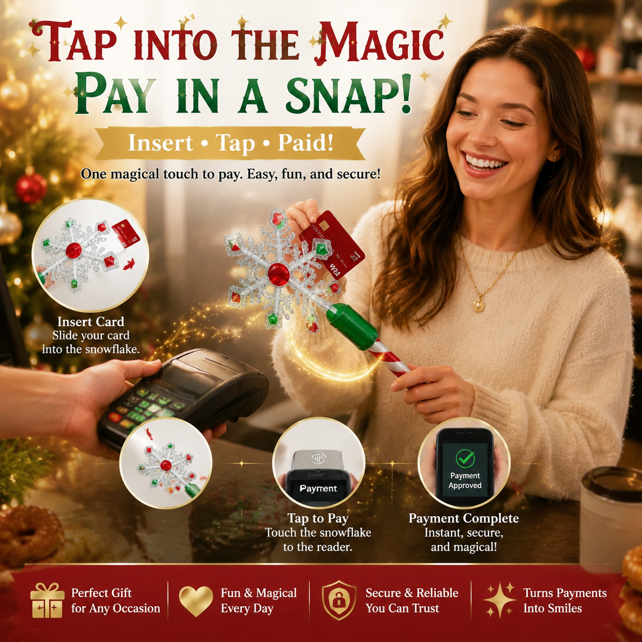 🎄Christmas Magic Payment Wand