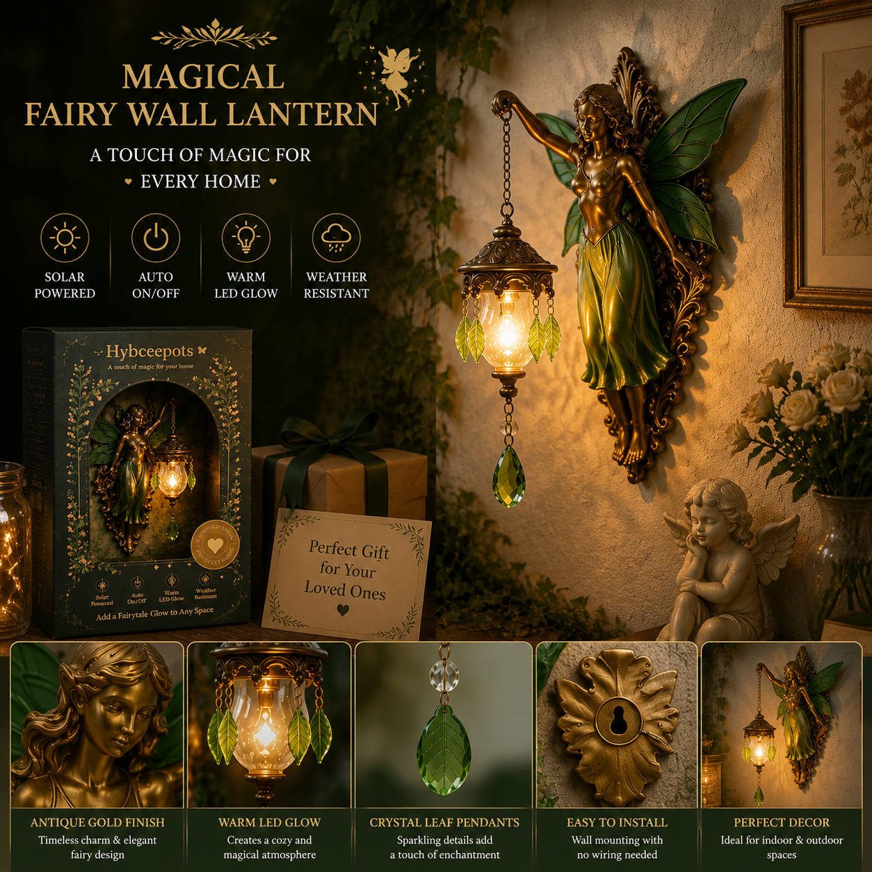 Wandlampe In Form Einer Meerjungfrau