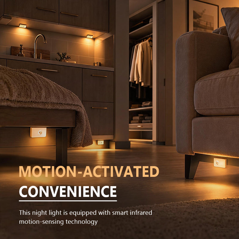 Smart Sensor Night Light LED Human Infrared Type-C