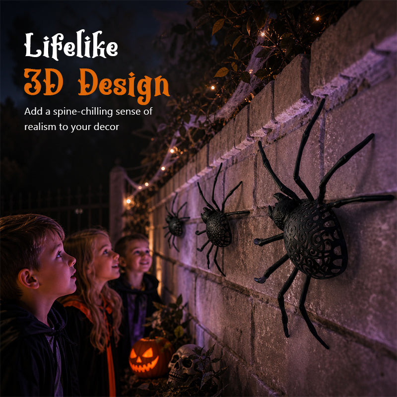 CreepyCrawler Giant Spider Wall Decor