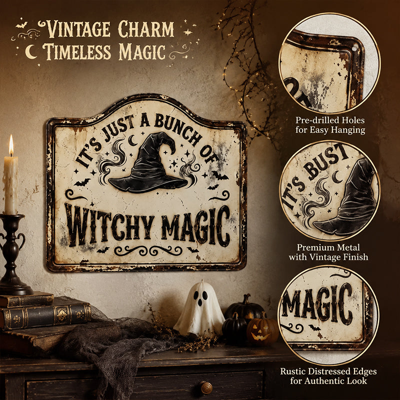 Halloween Witch Decorative Cards