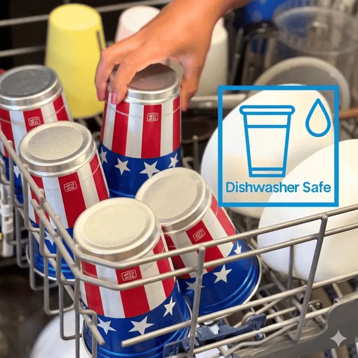 ⚡️Independence Day 50% OFF- 🦅 250th Anniversary Aluminum Party Cup — Reusable Patriotic Cups