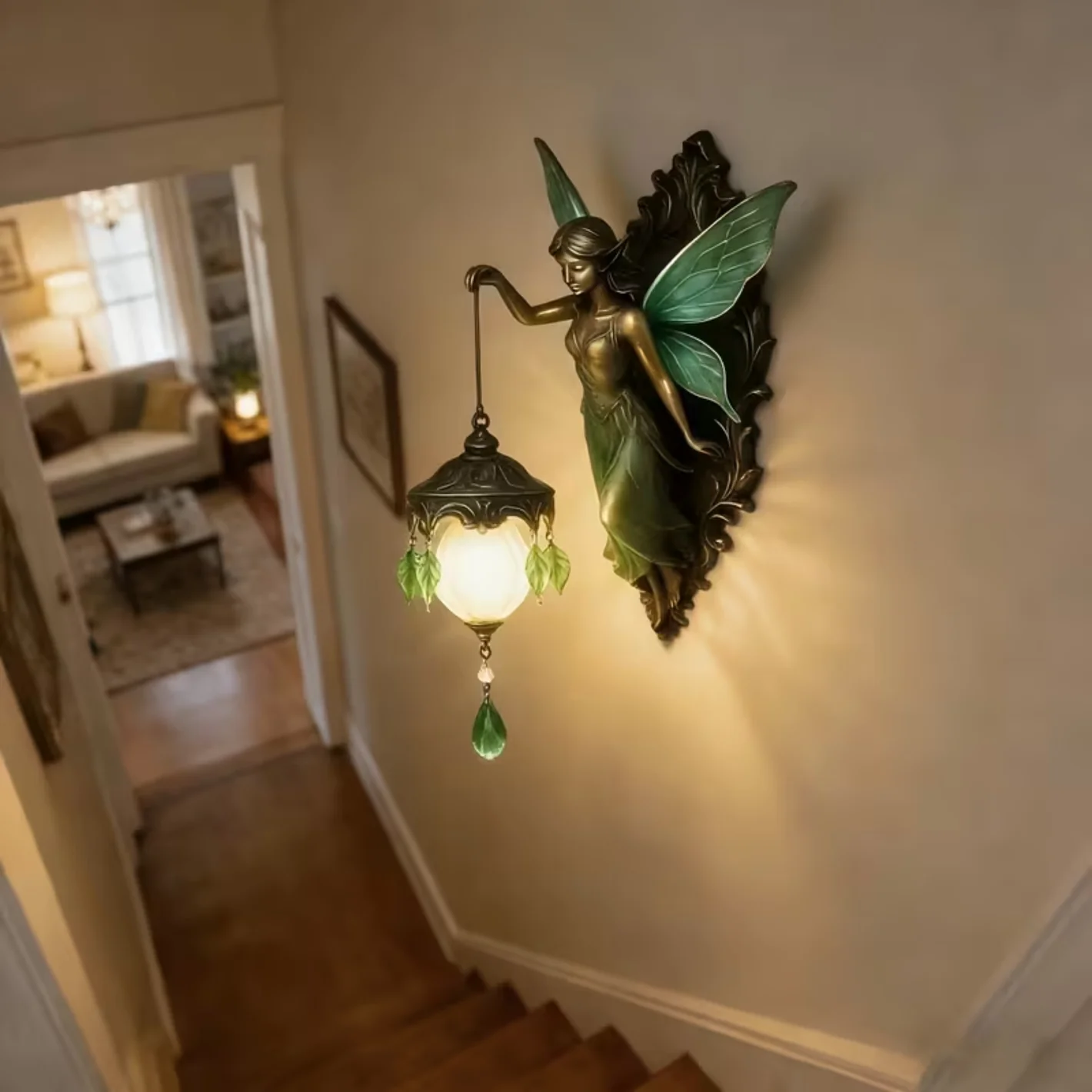Wandlampe In Form Einer Meerjungfrau