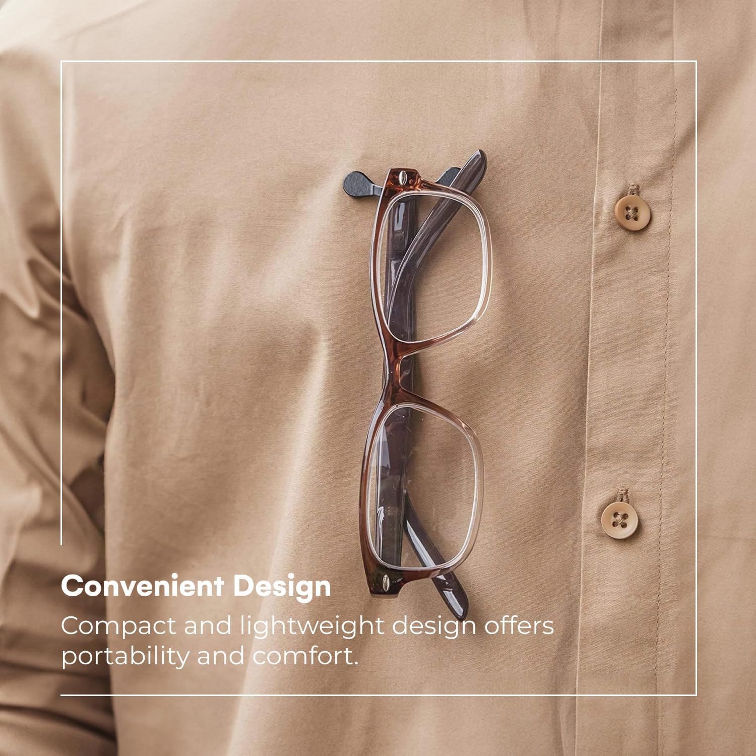 Fits sunglasses readers safety frames