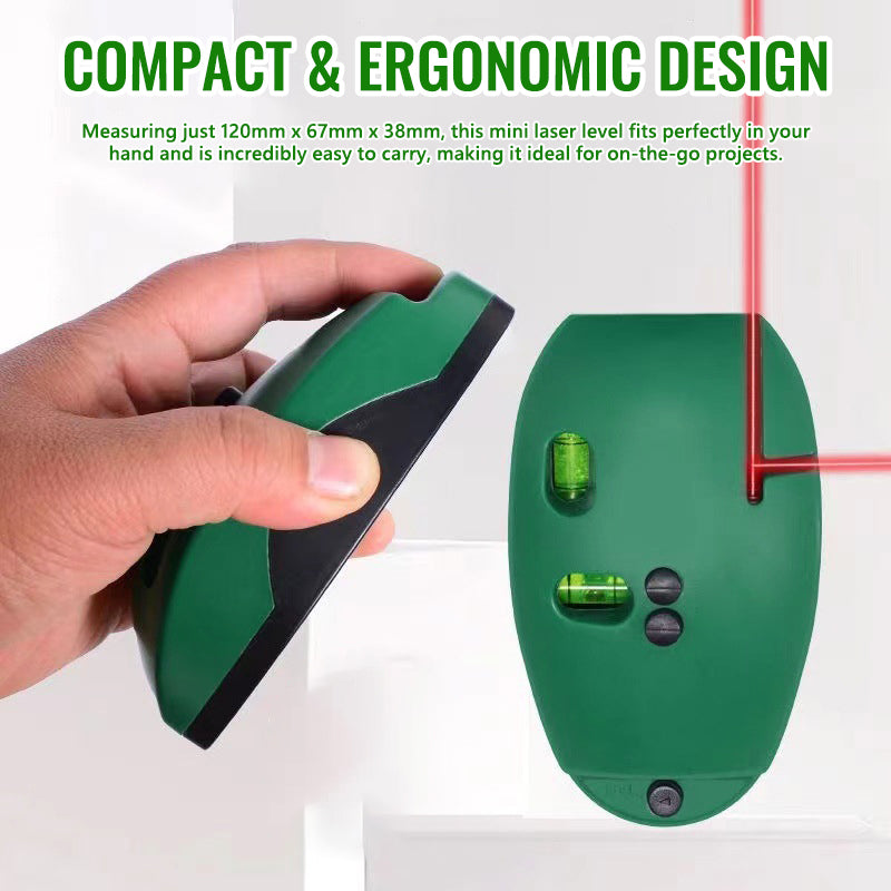 Mini laser level compact dimensions portability