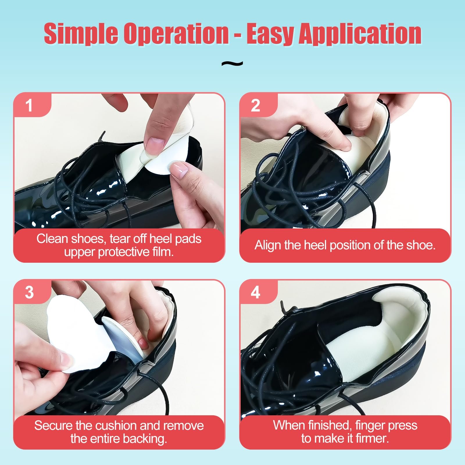Easy application peel guide