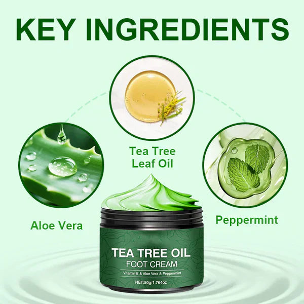 🥳2026 TOPTILBUD🥳💞Over 50.000 solgt!✨ 💝Beroligende fodpleje med aloe vera og tea tree