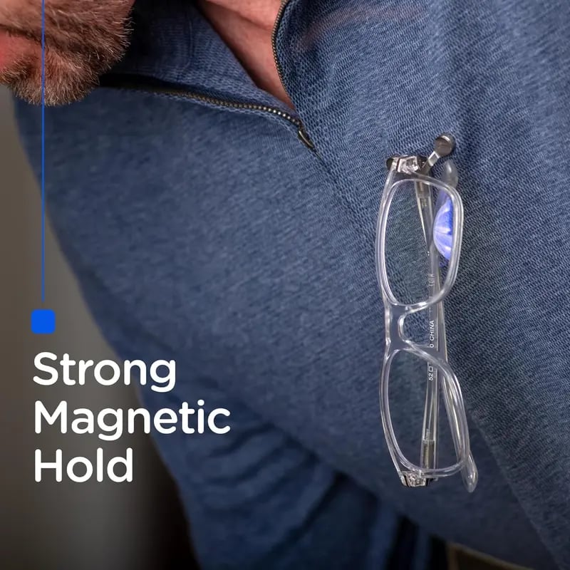 Strong magnetic clip hold grip