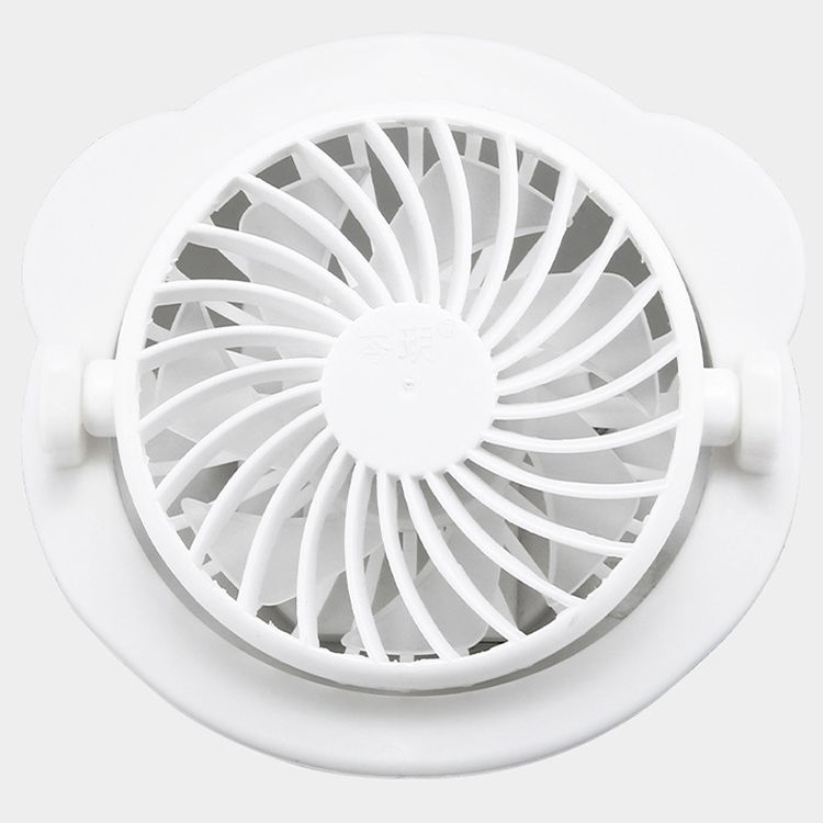 360 degree adjustable quiet fan detail
