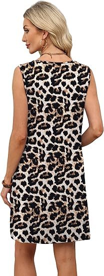 Summer Dresses for Women 2026 Beach Vacation Spring Fashion Clothing Lace Mini Tank Dress with Pockets