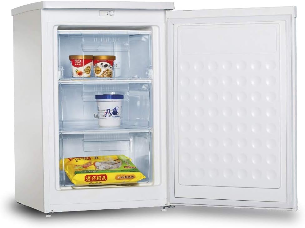 Congelador vertical Infiniton CV 88 - 80 litros - blanco - altura 85 cm - puerta reversible - termostato regulable - instalación independiente-Casamyio