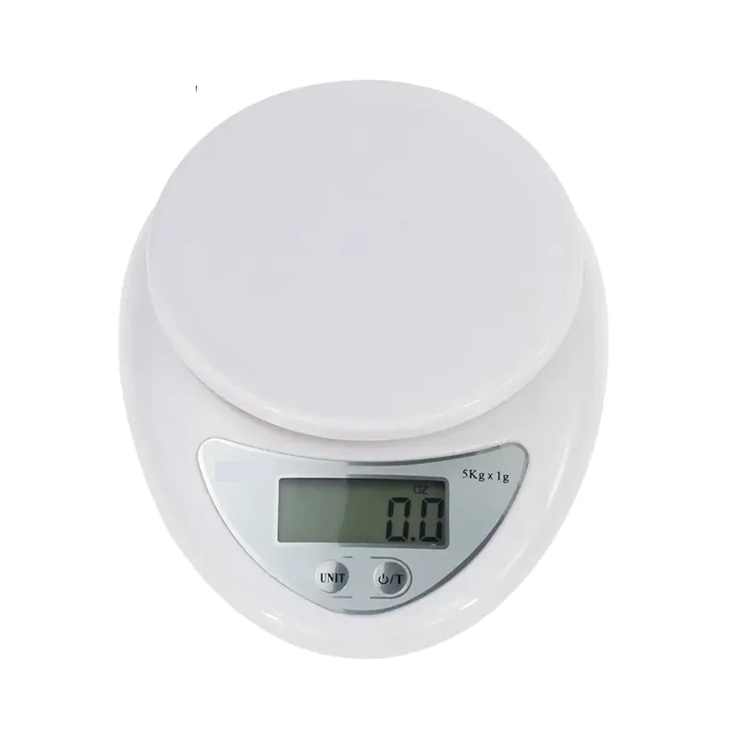 Báscula digital portátil de cocina 5 kg - Balanza electrónica LED para alimentos oficina escuela y hogar-Casamyio