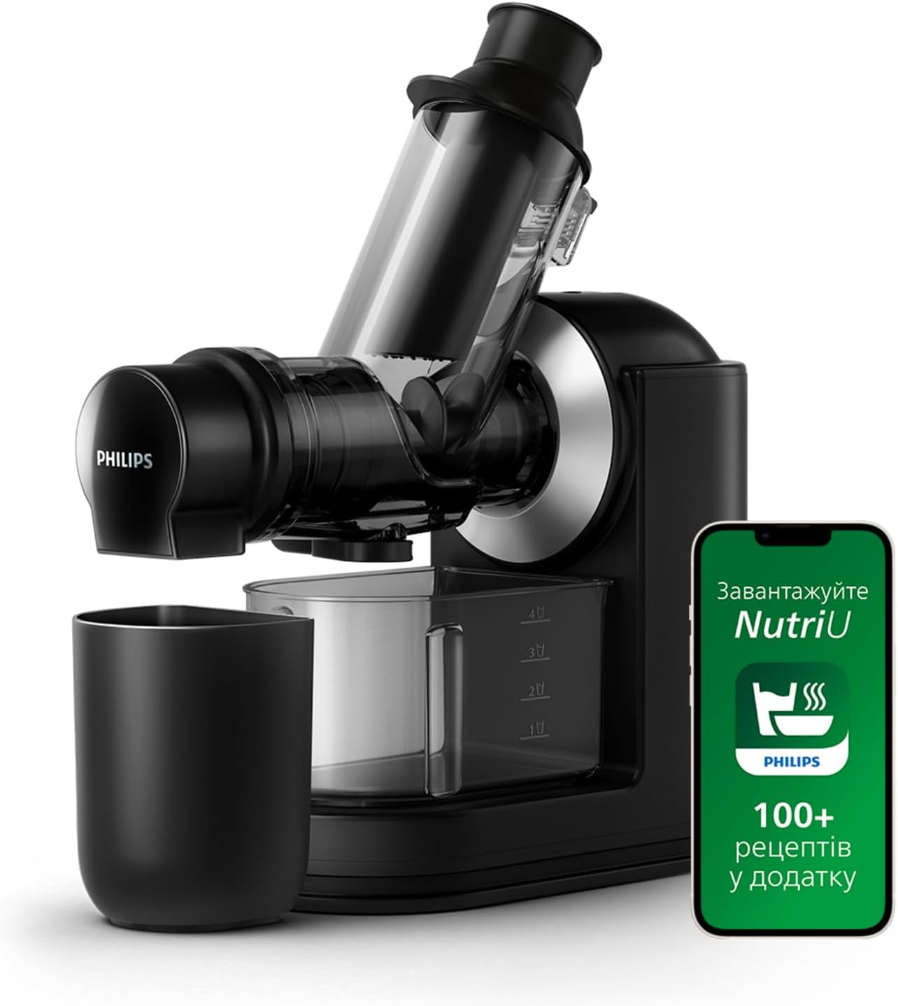 Philips Viva HR1889 70 licuadora de prensado en frío - QuickClean 2 L 150 W color negro-Casamyio