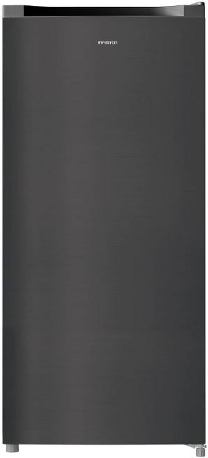 Congelador vertical Infiniton CV 140L25DEV - 145 litros - acabado Dark Inox - Fast Freezing - cuatro cajones - puerta reversible independiente-Casamyio
