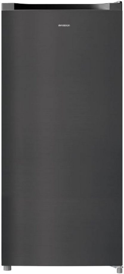 Congelador vertical Infiniton CV 140L25DEV - 145 litros - acabado Dark Inox - Fast Freezing - cuatro cajones - puerta reversible independiente-Casamyio