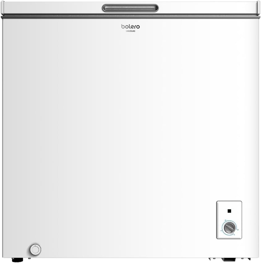Cecotec Bolero CoolMarket Chest 199 White E - congelador horizontal 199 L inverter cesta interior blanco-Casamyio