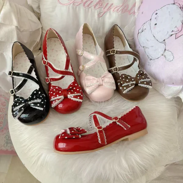 Kitty's Secret | Cat Paw Lace-Sole Mary Jane Flats