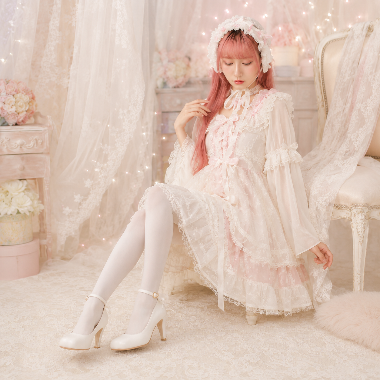 Cunning Kitten | 3D Paw-Toe High Heel Pumps