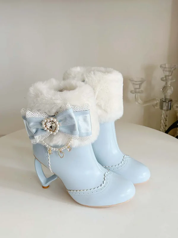 Cherry Lolita Hearty Dream Boots