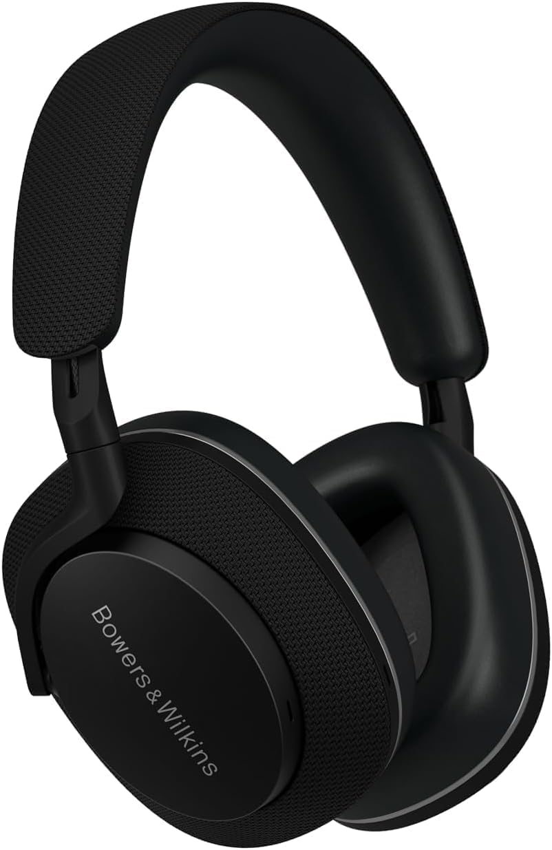 Bowers und Wilkins Px7 S2e Over-Ear Bluetooth Kopfhörer mit aktiver Geräuschunterdrückung, Qualcomm aptX Adaptive, Schnellladung, 30 Stunden Wiedergabe und sechs integrierten Mikrofonen, Anthrazit Schwarz-Cottaupbay