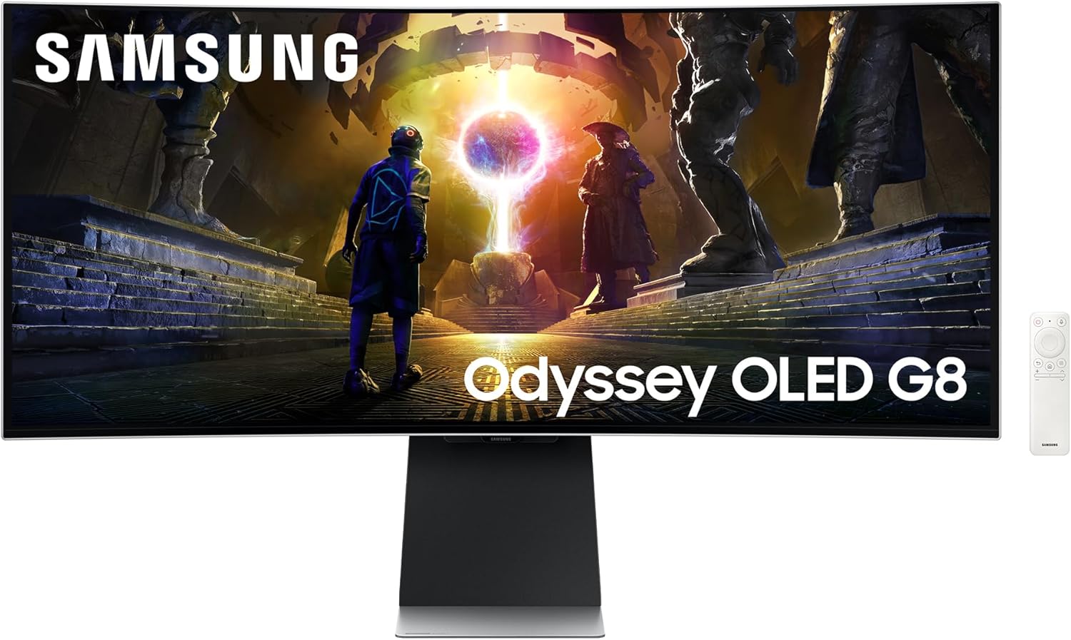 Samsung Odyssey G85SD 34 Zoll QD OLED Curved Gaming Monitor UWQHD 175Hz 0 03ms FreeSync Premium Pro Schwarz-Cottaupbay