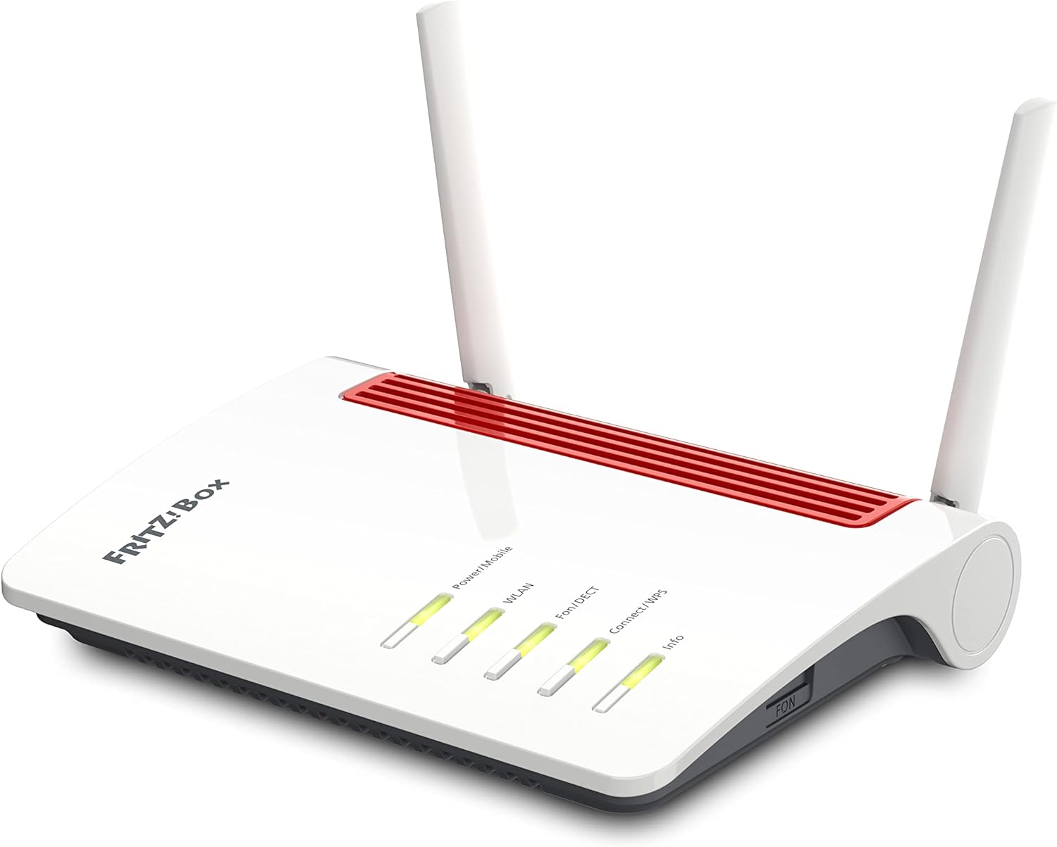 AVM FRITZ Box 6850 5G Mobilfunk Router WLAN ACN Dualband Gigabit LAN USB 3.0 DECT Basis Internet Router Deutschland Weiß-Cottaupbay