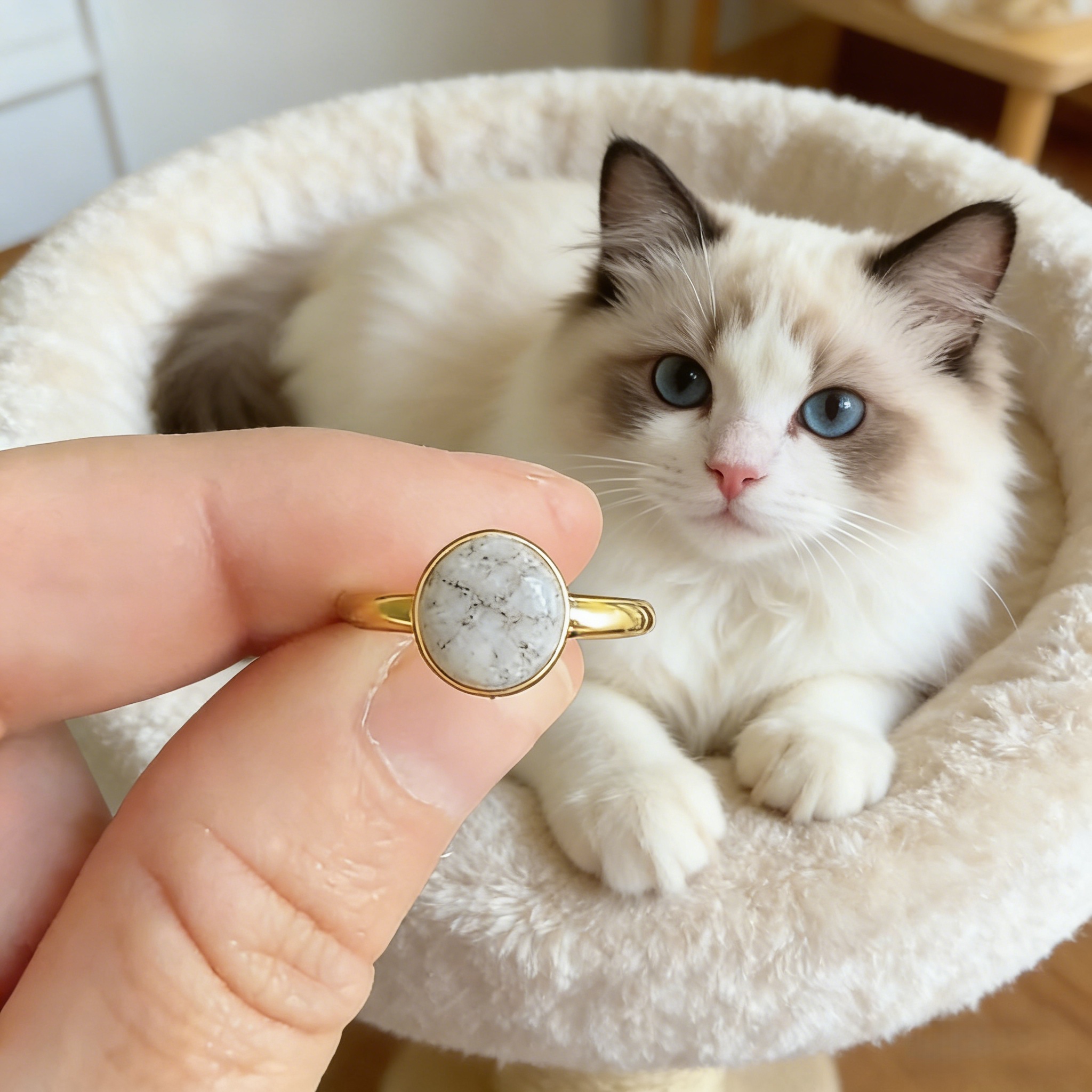 DIY Pet Ashes Memorial Ring