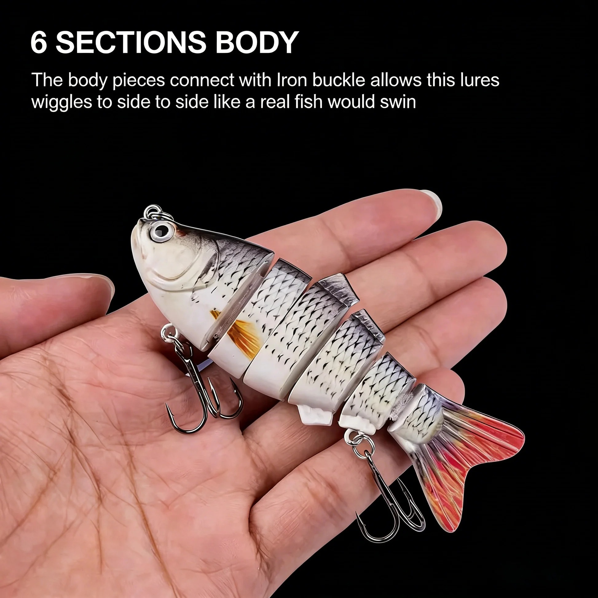 Multi-Jointed Lifelike Fishing Lures