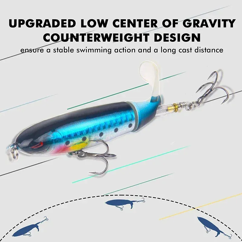 Whopper Plopper Topwater Fishing Lures