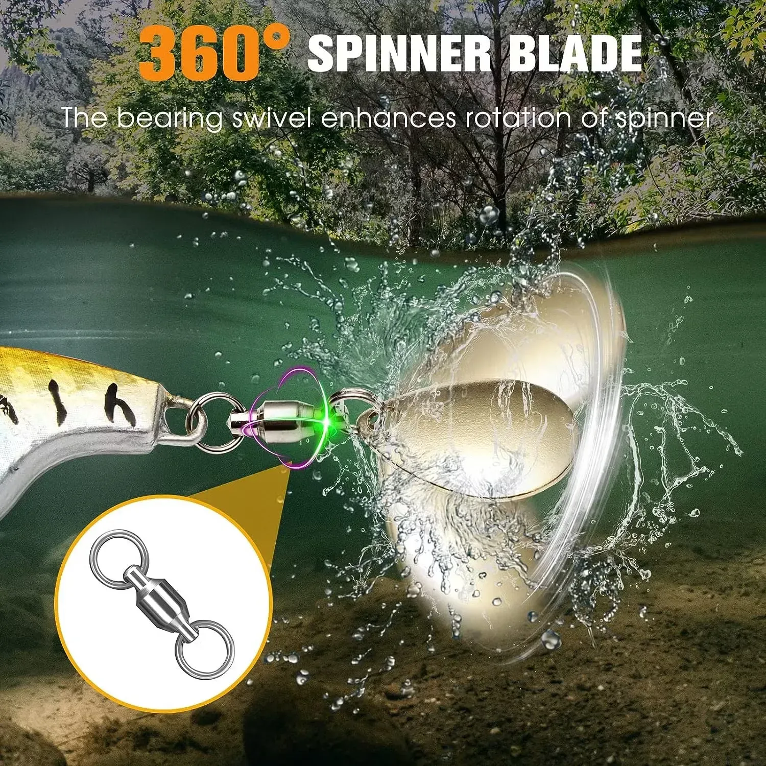 Fishing Lures VIB Tail Spinners Bait