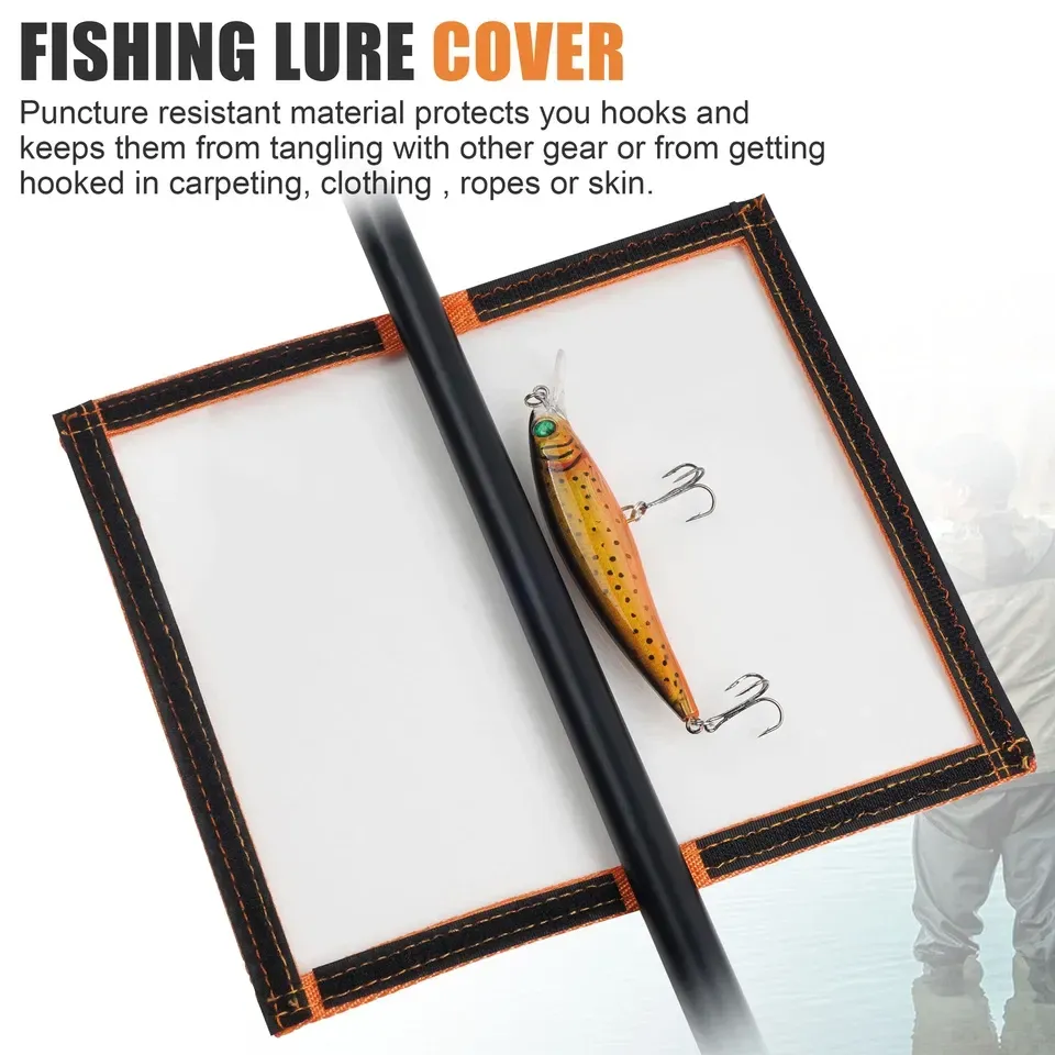 PVC Fishing Lure Wraps Hook Protective