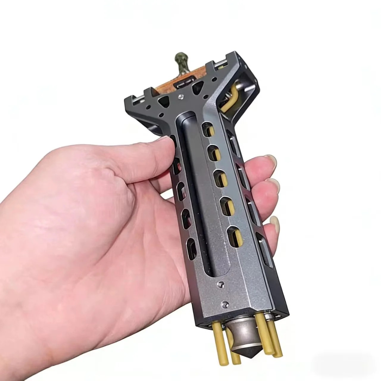 Professional Telescopic Aluminum Alloy Slingshot