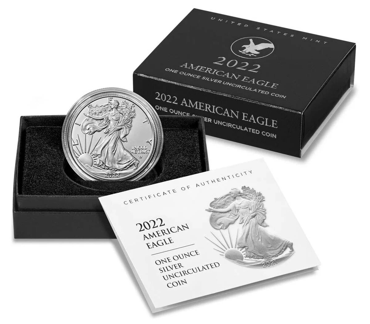 🔥Black Friday Frenzy-American Eagle 2022 One Ounce Silver Uncirculated Coin