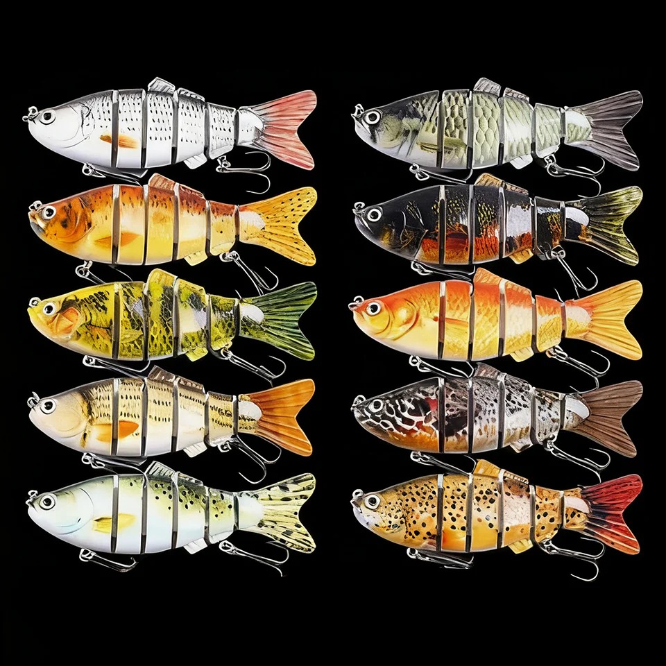 Multi-Jointed Lifelike Fishing Lures