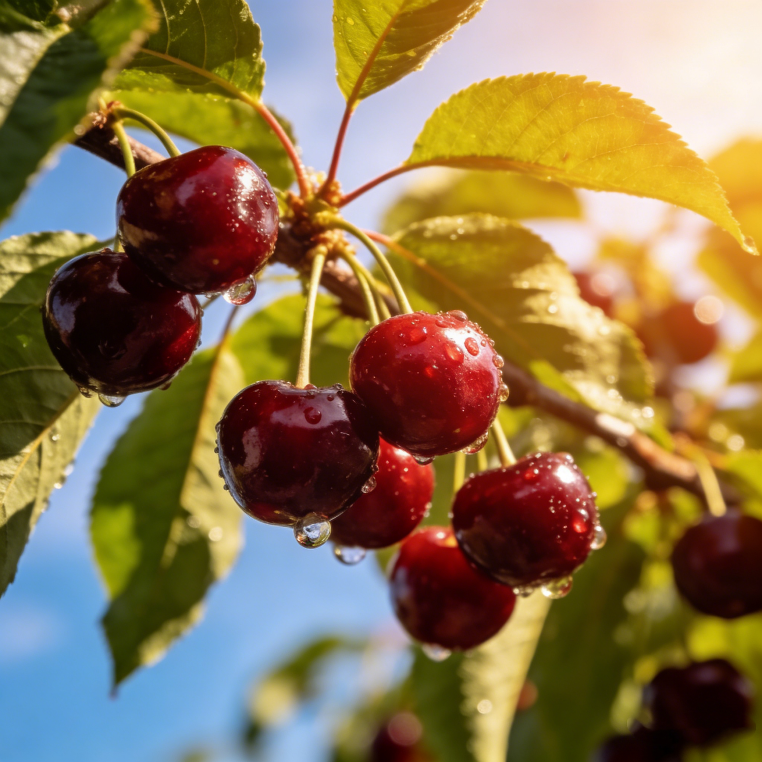 Black Cherry Plant Kit – American & Chilean Varieties for Home Garden