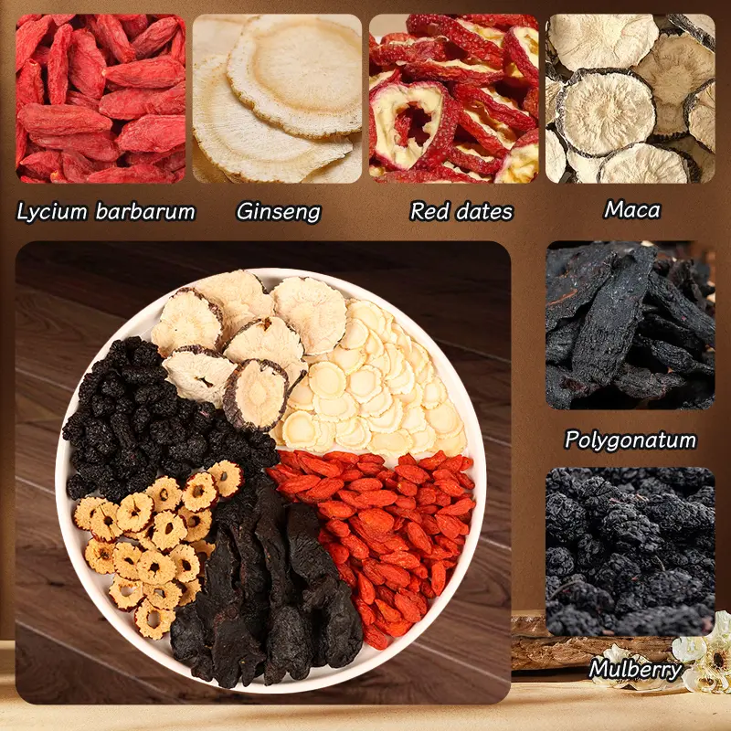 Kidney Tea Formula Ginseng Five Treasure Tea