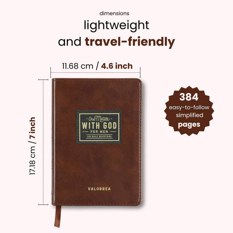 ✝One Minute with God for Men – Daily Devotional