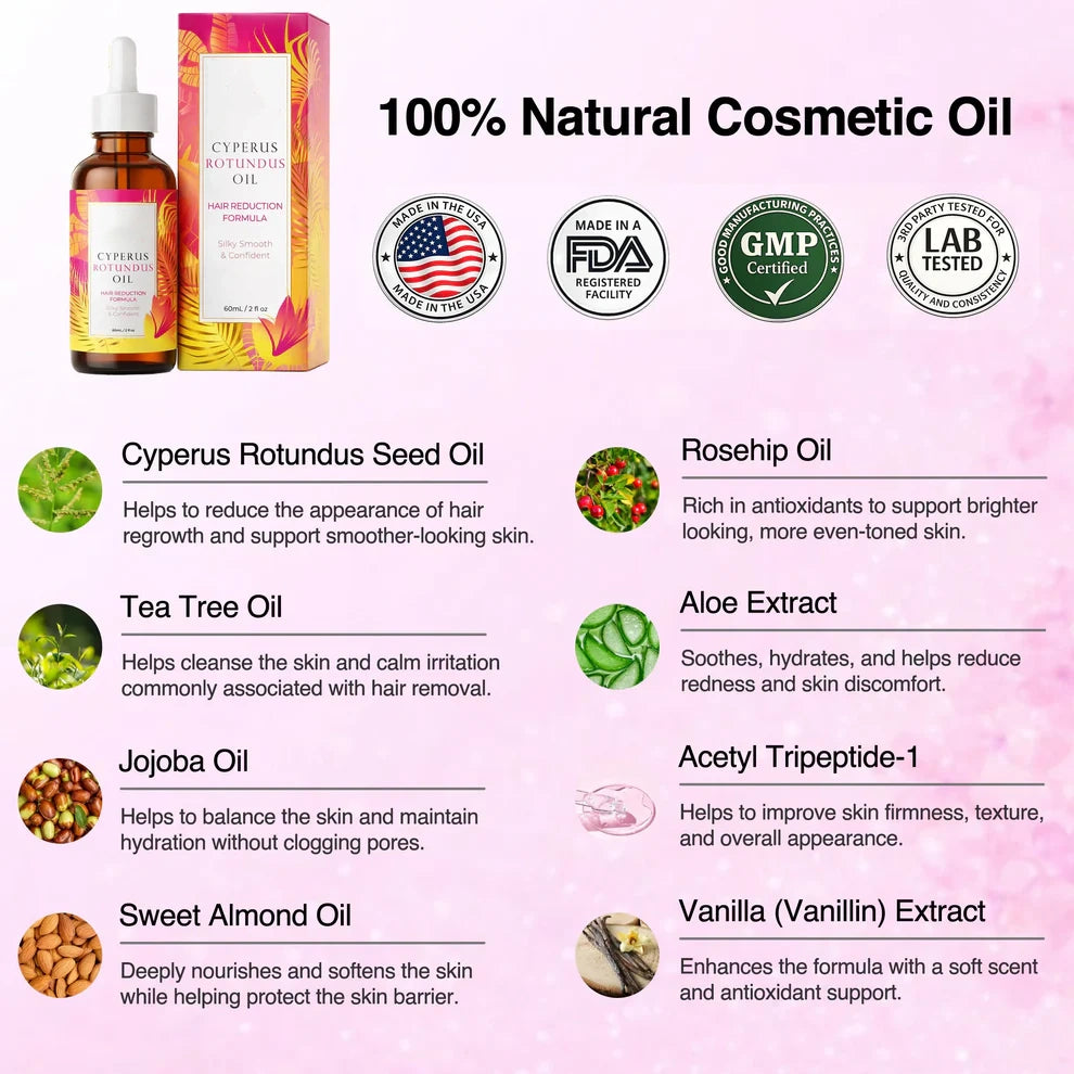 100% Natural Cyperus Rotundus Skin Serum