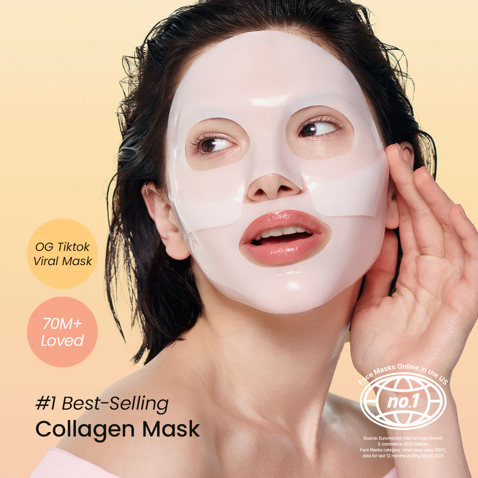 BIODANCE Bio-Collagen Real Deep Mask, Deep hydration + brightening, helping to improve skin elasticity and radiance