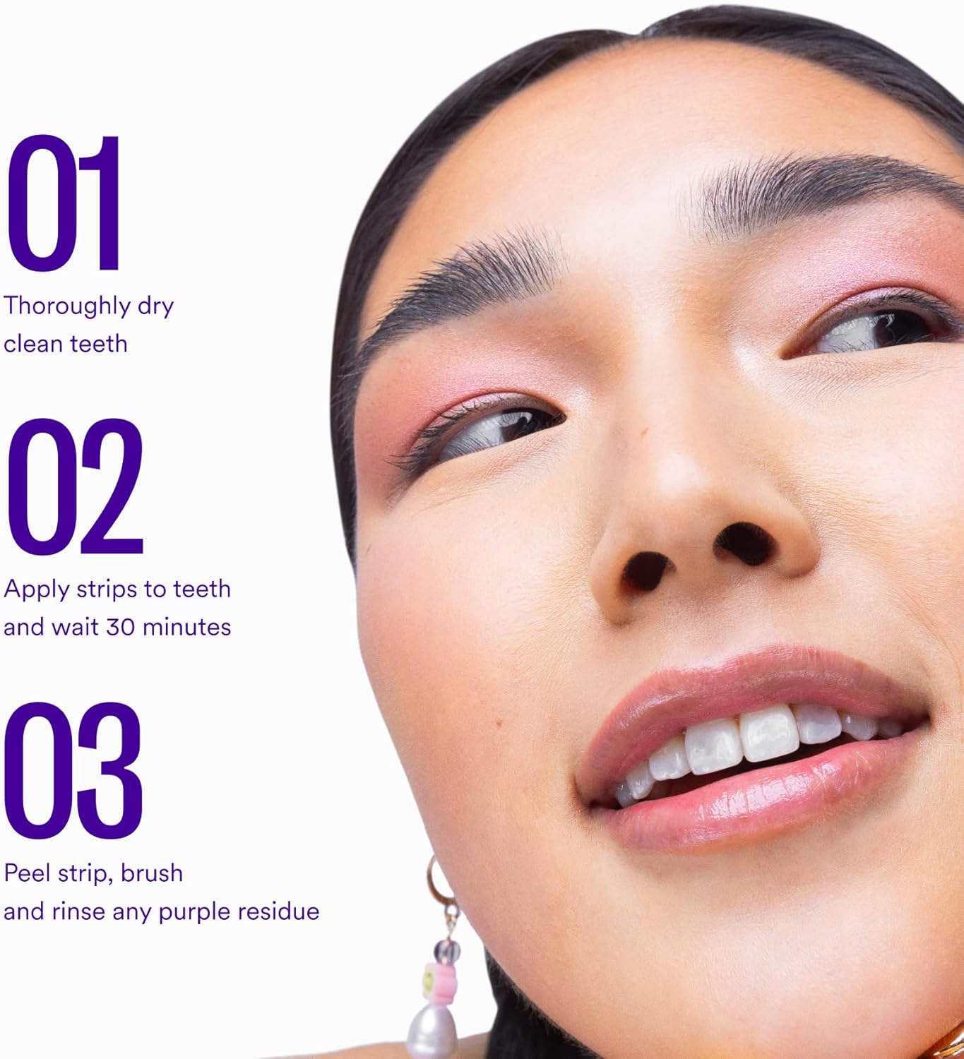 Hismile V34 Whitening Strips, Combining Whitening and Colour Correction