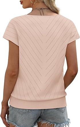 Women's Long Sleeve V-Neck Button Down Cardigan Knit Shrugs Sweater