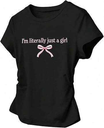 Women's Tops Summer Short Sleeve Crew Neck Shirts Dressy Casual Blouses for Women S-3XL